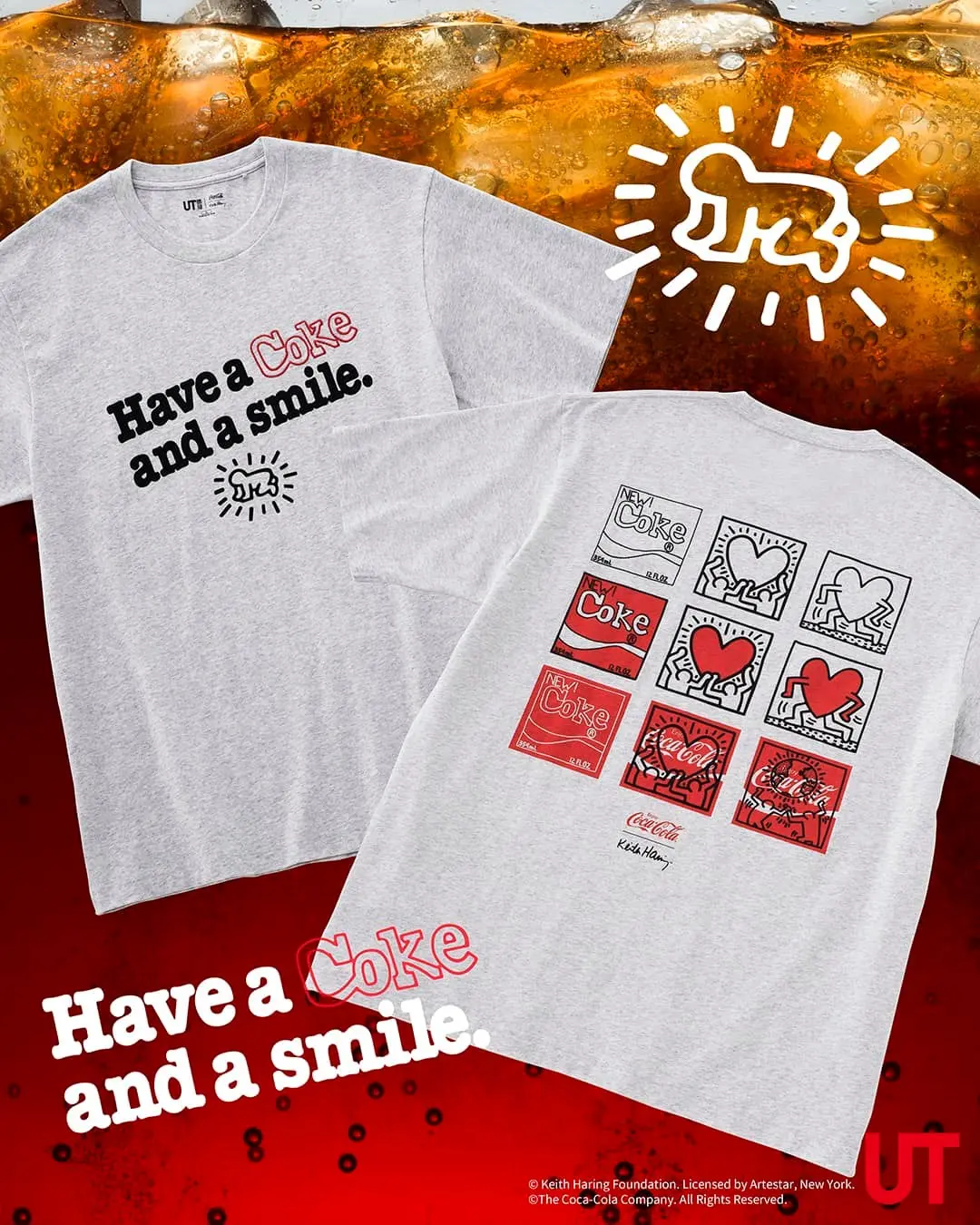 ■ Keith Haring x Coca-Cola® 系列 UT■