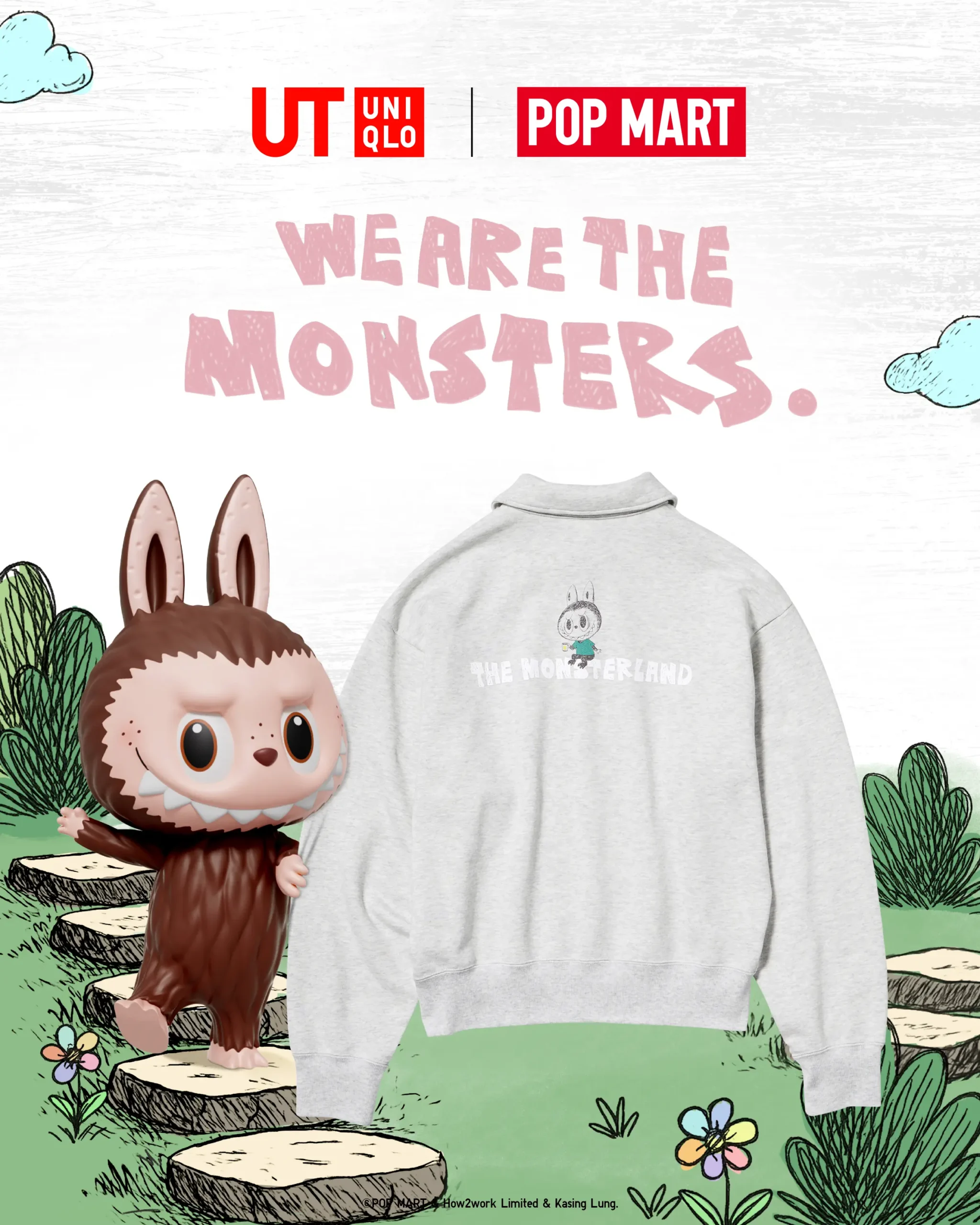 ■POP MART 全新合作系列「THE MONSTERS」■8月29日(五)新登場
