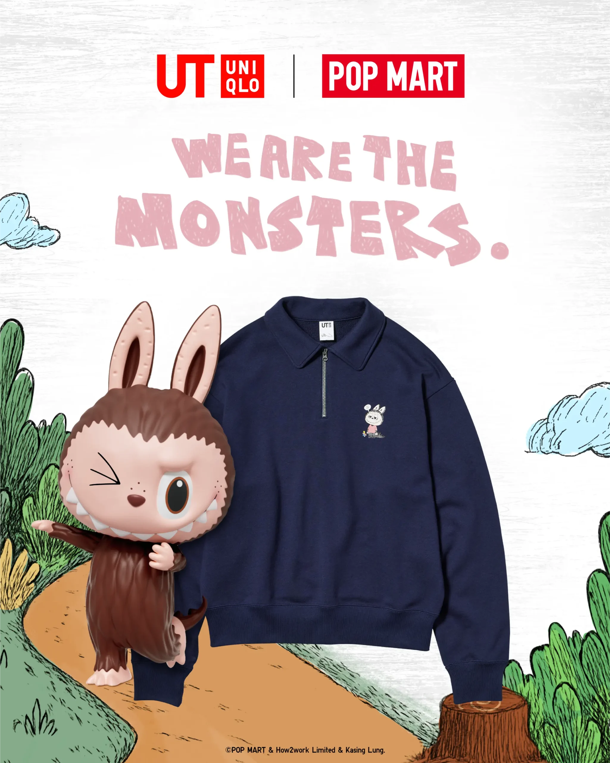 ■POP MART 全新合作系列「THE MONSTERS」■8月29日(五)新登場