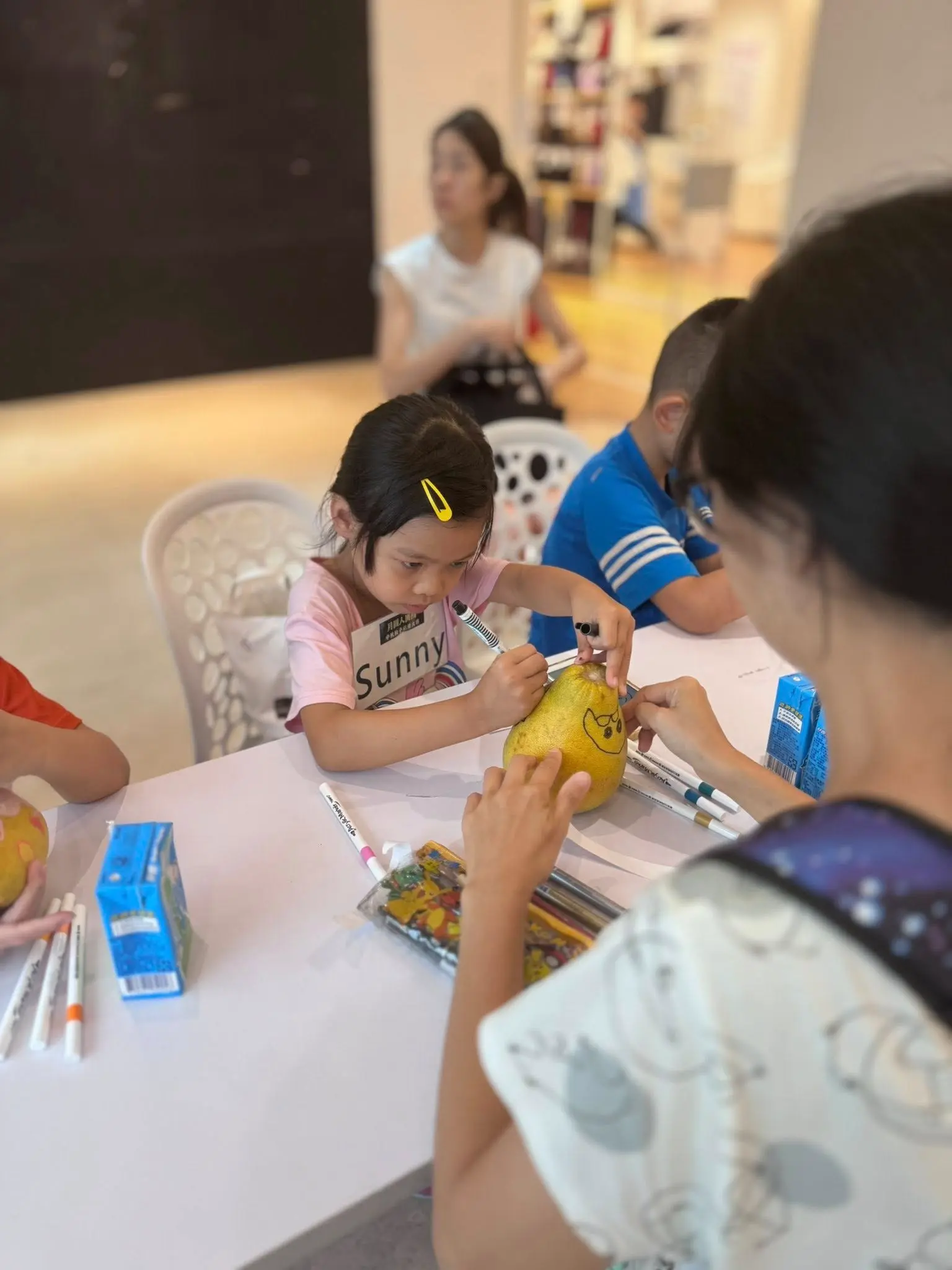 【月圓人團員 中秋柚子彩繪大賽】圓滿落幕