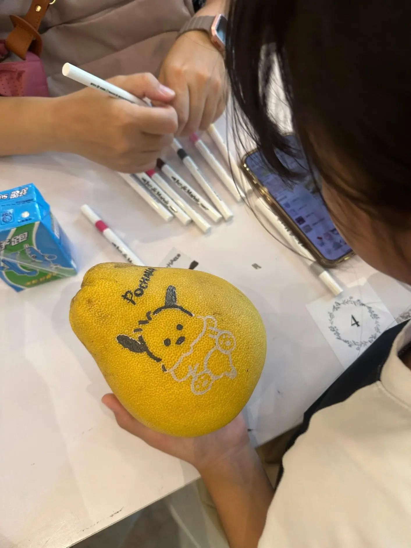 【月圓人團員 中秋柚子彩繪大賽】圓滿落幕