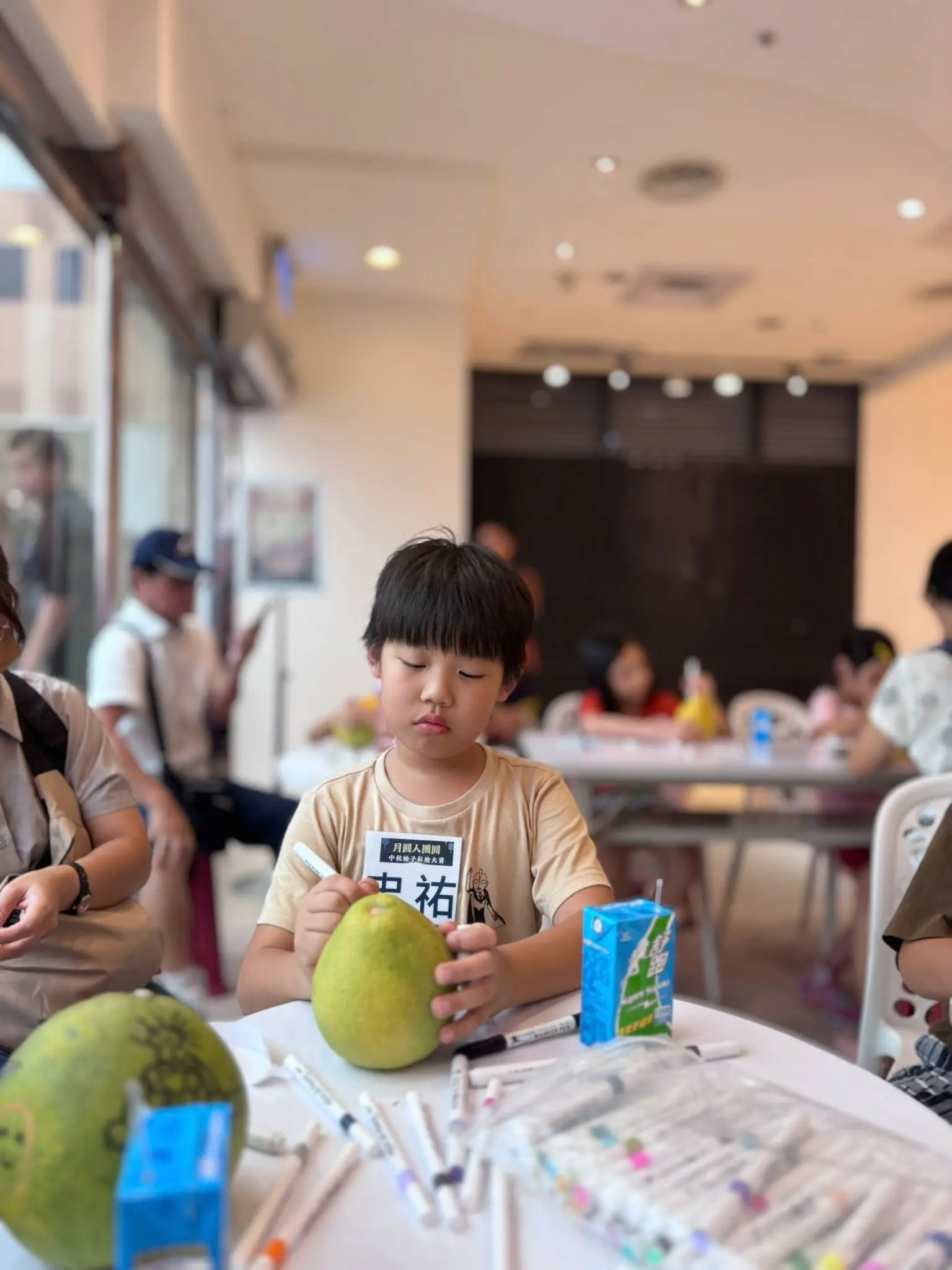 【月圓人團員 中秋柚子彩繪大賽】圓滿落幕