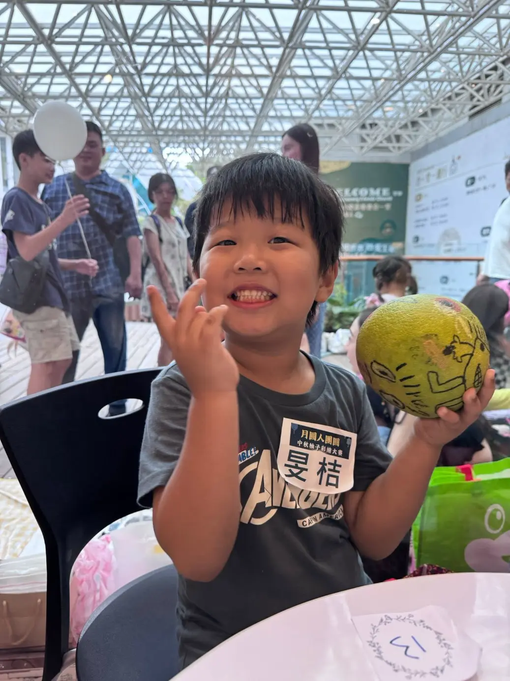 【月圓人團員 中秋柚子彩繪大賽】圓滿落幕