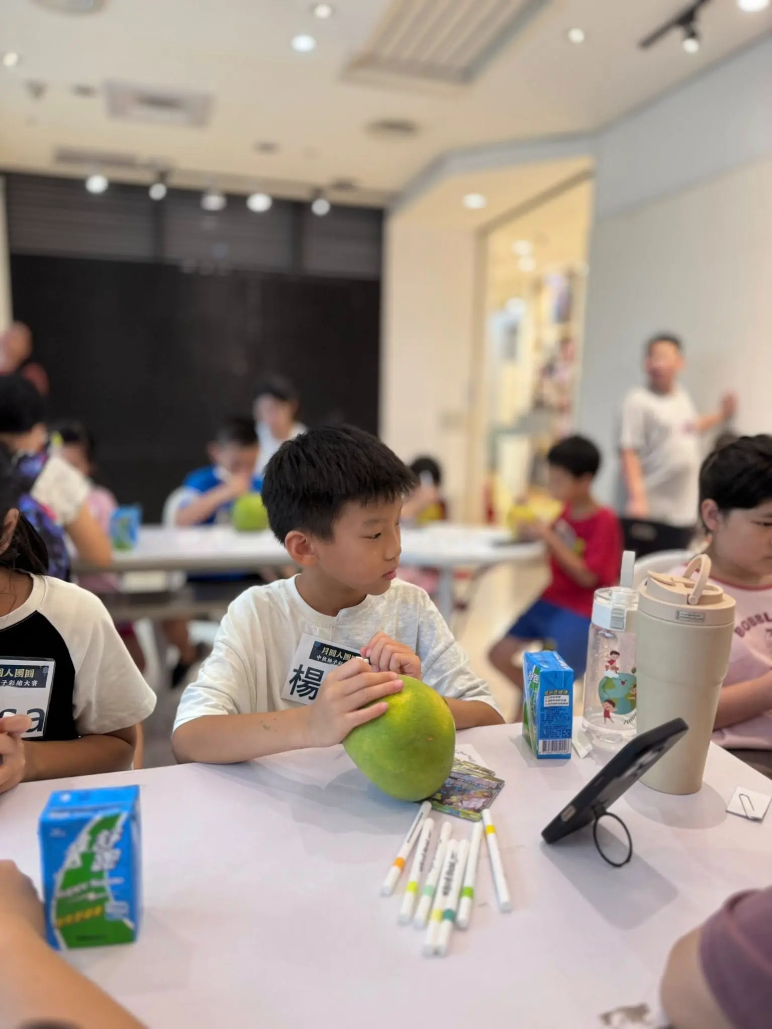 【月圓人團員 中秋柚子彩繪大賽】圓滿落幕