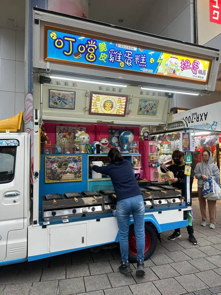 快報【瀚星百貨 × 叮噹脆皮雞蛋糕餐車】