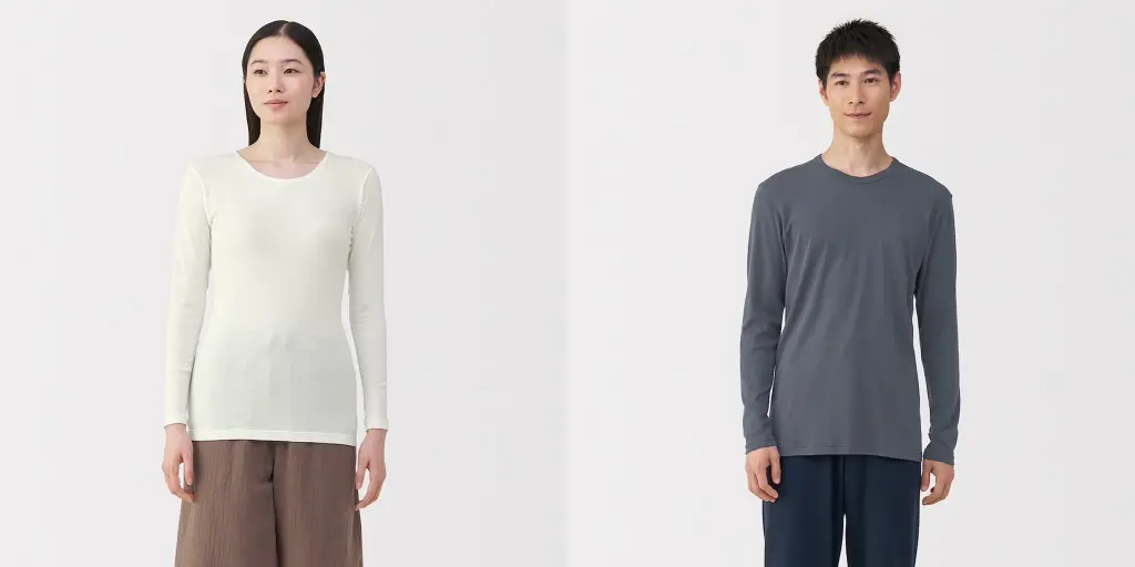 《無印良品x男女保暖衣物》