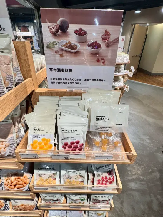 【無印良品 x 草本潤喉軟糖】