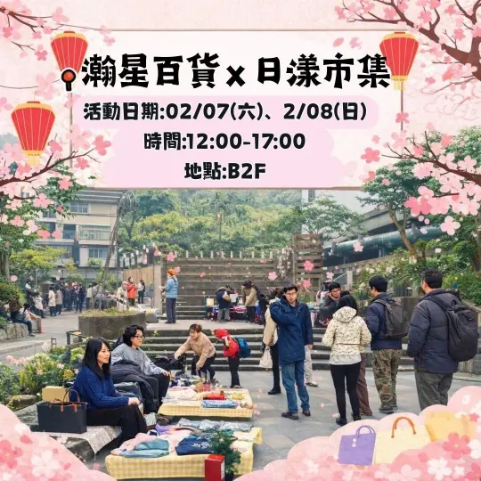 快報《瀚星百貨x日漾市集》