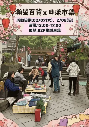 快報《瀚星百貨x日漾市集》Final day
