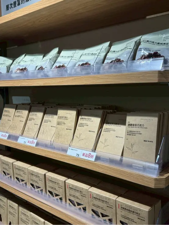 《無印良品x夾心巧克力》