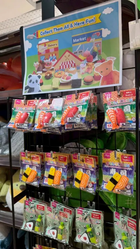 《DAISO大創 × 造型橡皮擦系列》