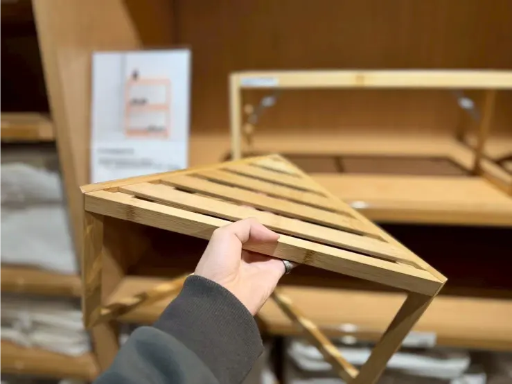 《無印良品 x 竹材收納架系列》